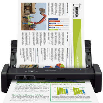Scanner mobile de document Wi-Fi Epson Workforce DS-360W - B11B242401