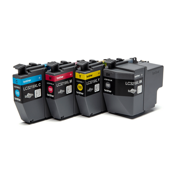 Pack de cartouches d'encre Brother LC3219XLVALBP (Noir, Cyan, Magenta, Jaune)